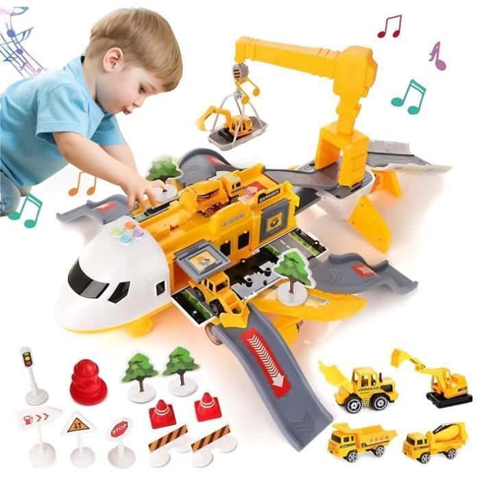 Avion Jouet Transporteur Voiture Jouet,Jouet Enfant 3 4 5+ Ans Garçon  Filles,Cadeau Noël Voiture Jouet Garcon 3-12 Ans Fille - Cdiscount Jeux -  Jouets