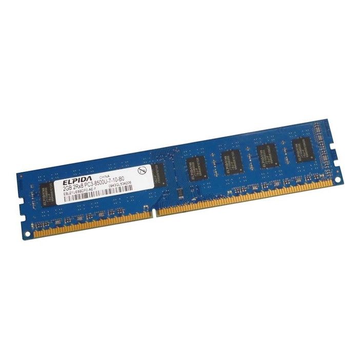 Mémoire RAM DDR2 PC2-8500U 1066MHz — Modules 2 Go — Lot 4/2/1 — Occasion Garantie Vie