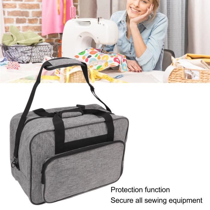CURMIO Sac Machine à Coudre Portative, Étui Portable pour la Plupart des Machines et Les CURMIO Sac Machine à Coudre Portative, Étui Portable pour la Plupart des Machines et Les