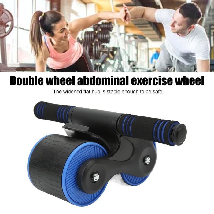 Roue abdominale - TD® - 4 roues silencieuses - Équipement de fitness - Abdominaux - Adulte