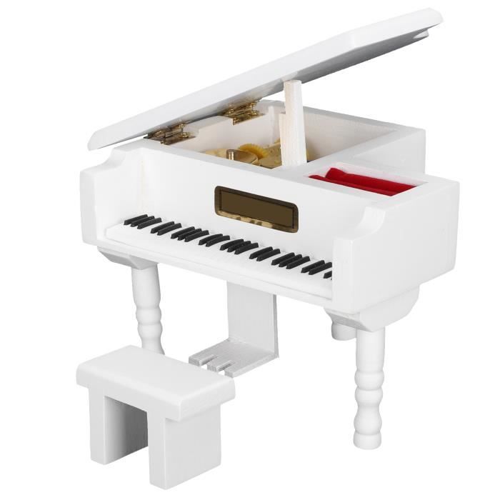 Modèle Miniature Violon En Bois Avec Support Et Étui - Décoration Maison, Accessoire Maison De Poupée, Cadeau