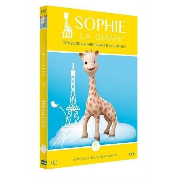 Esc Editions Sophie La Girafe Dvd 3760247206647 En Dvd Dessin Anime Pas Cher Cdiscount