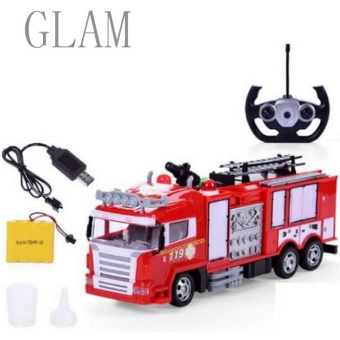 camion de pompier jouet telecommande