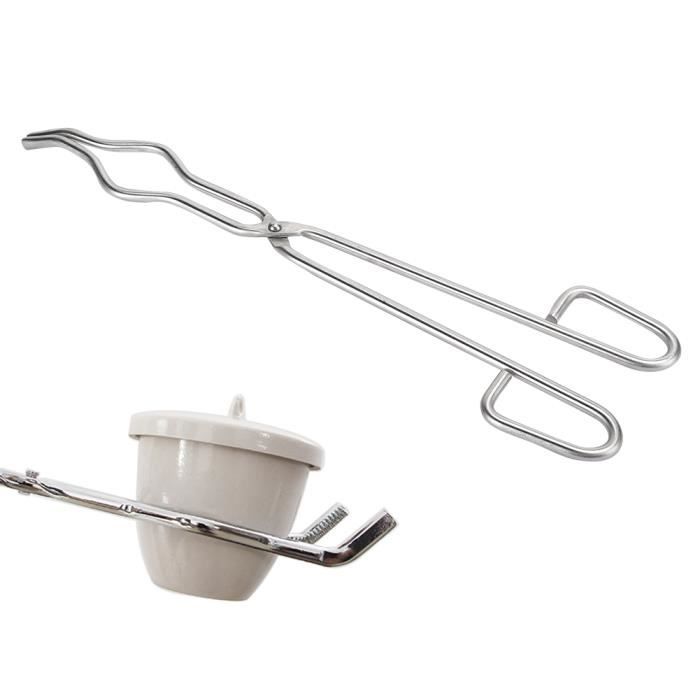 Pinces à Creuset En Acier Inoxydable - Lot De 5 - Pour Laboratoire, Soudure, Fusion De Métaux