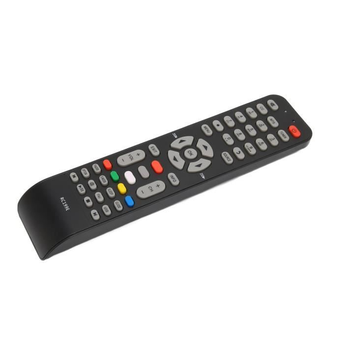 EZclicker Télécommande TV Universelle Gros Boutons - Idéale Personnes Âgées & Seniors (Blanc)