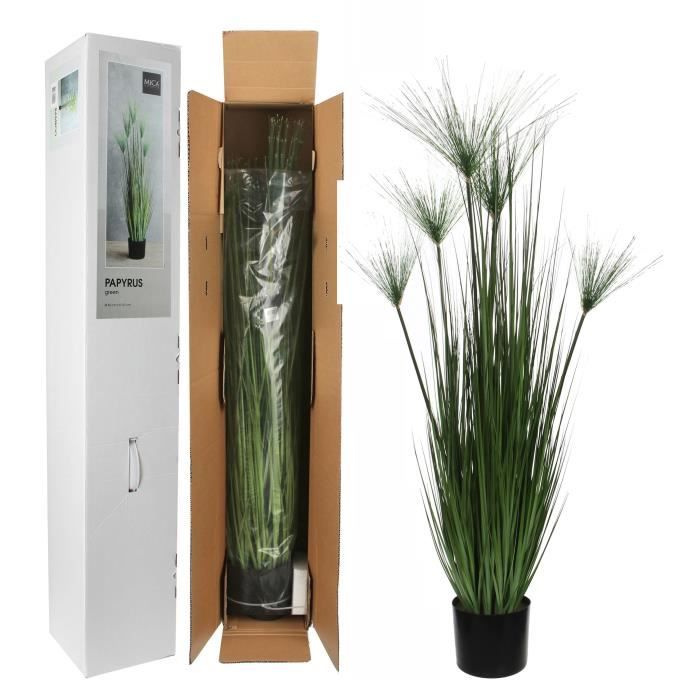 Bambou Artificiel En Pot - 100 Cm De Haut, Vert, Décoration Intérieure Naturelle
