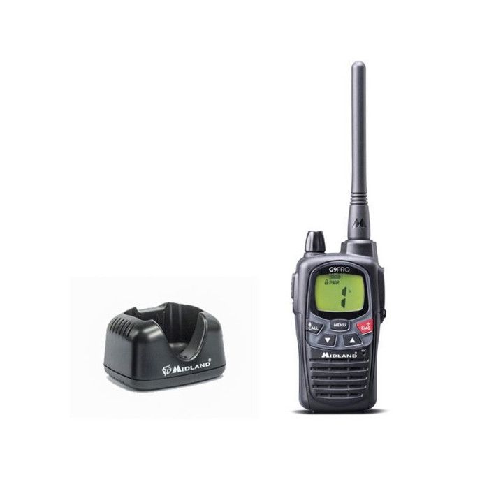 PAREJA DE WALKIE TALKIES INTEK MT3030 CON 2 LARINGOFONOS PMR446 12 KM ALCANCE EB