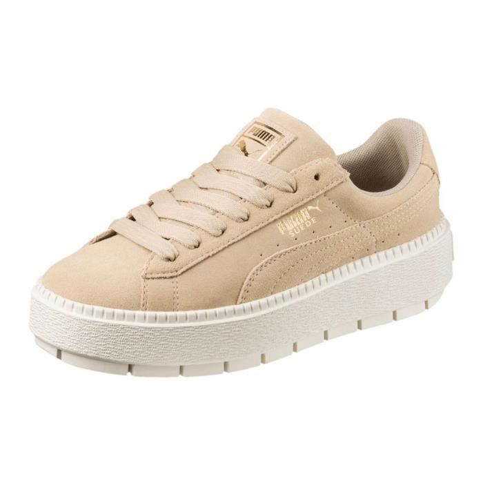 puma femme beige