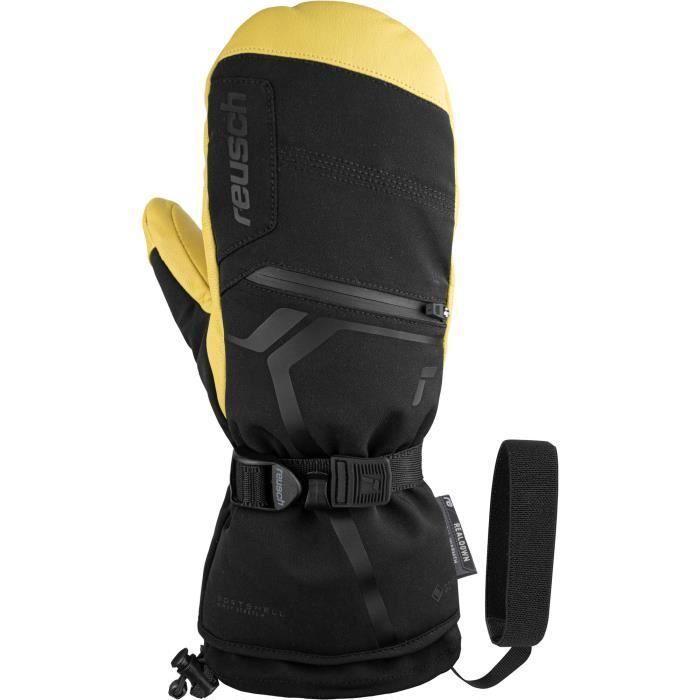 Reusch Down Spirit GTX - Moufles de ski homme Noir/Camel Taille 9