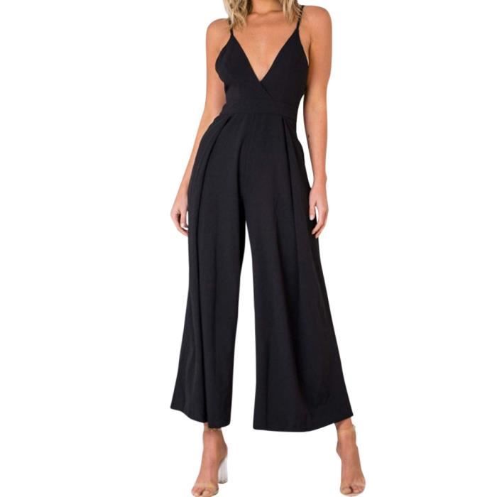 Combinaison femme dos nu Clearance