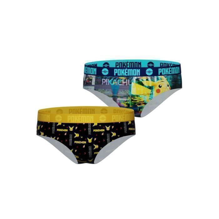 Pokemon Culottes Pikachu Lot de Fille Turquoise Cdiscount Prêt