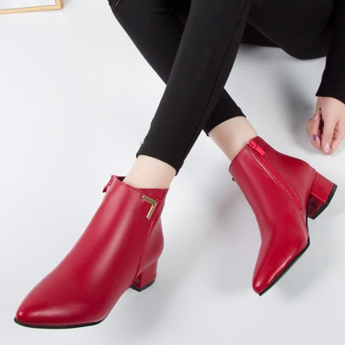 chaussure rouge pas cher