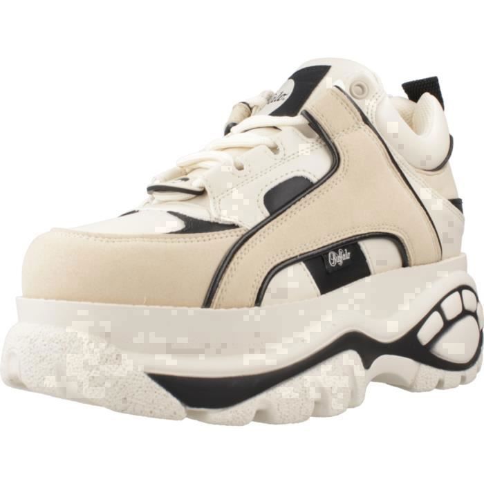 Buffalo Sport > Zapatillas Mujer Modèle Chaussure Buffalo Modèle 1339-14 Rev - Coleur Beige