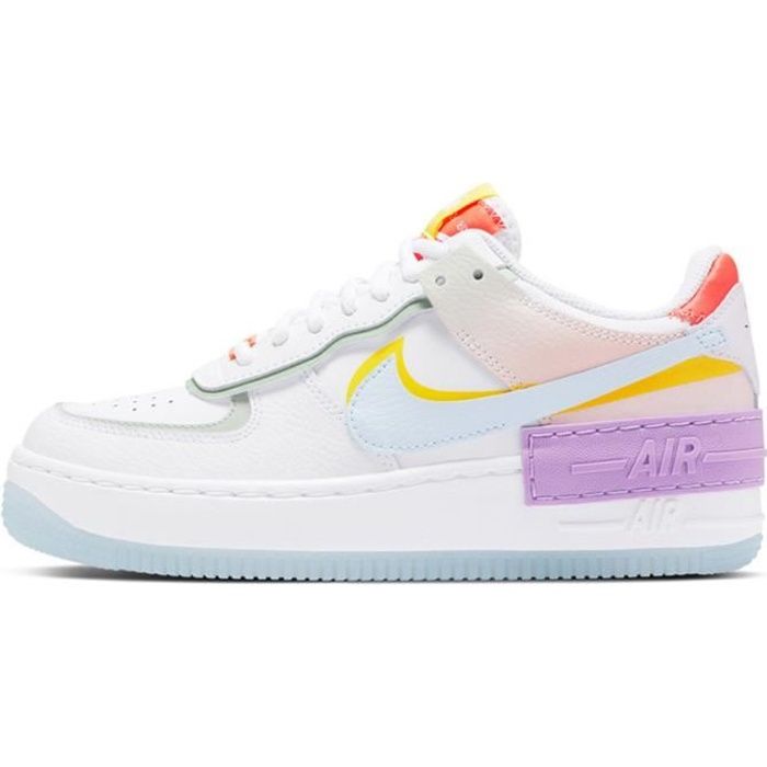 Air Force 1 Shadow CW2630-141 Chaussures pour Femme Blanc ...