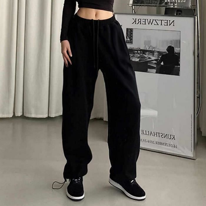 Pantalon de survêtement Jogger pour femme 250 g/m² Noir