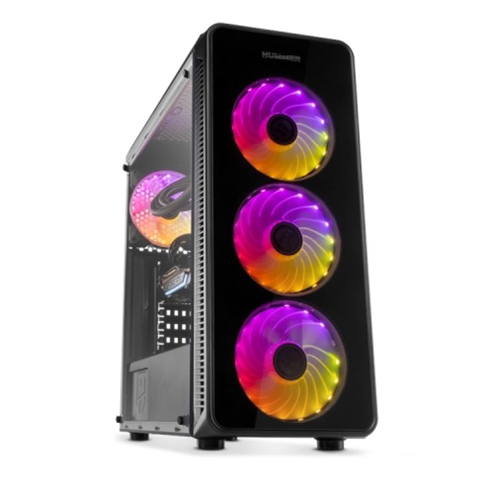 Nox Hummer TGM ARGB Verre Trempé USB 3.0