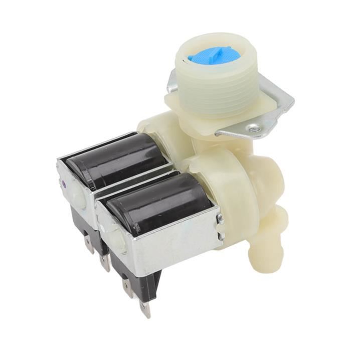 Électrovanne Double Charge Eau Pour Lave-linge - Compatible Ariston, Indesit - Pièce De Rechange Durable Et Fiable