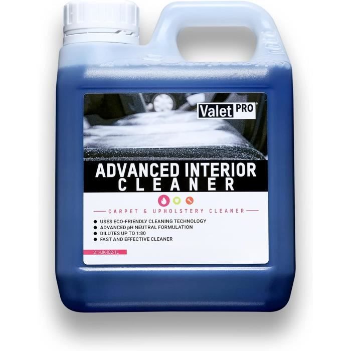 ValetPRO – Produit nettoyant d'intérieur avancé, nettoie les pires taches dans l'intérieur de votre véhicule, 1 L16