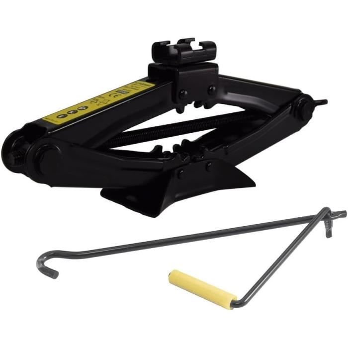 Cric Losange Carpoint 0613003 Avec Cliquet - Capacité 1500 Kg, Hauteur 104-385 Mm - 8