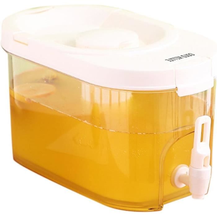 Distributeur De Boissons 5 Litres Avec Robinet - Filtre à Thé Amovible - Anti-fuites - Parfait Pour Pique-nique, Fête, Camping