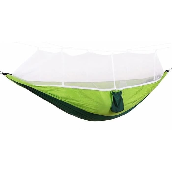 Hamac 2 Places Equip Bleu Pour Camping - Nylon Léger Et éclairé
