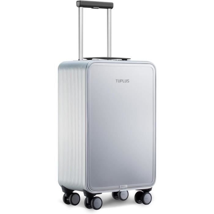 Valise Rigide 24 Pouces Roues Toupie - Coque Polycarbonate, Neuve, Marron