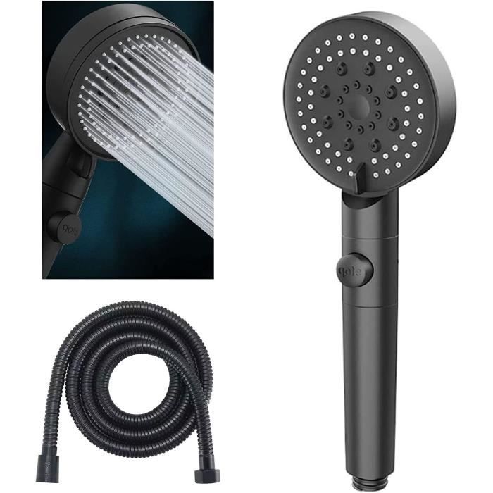 Pommeau De Douche Effet Pluie Large 10 Pouces - Inoxydable, Haute Pression, Réglable - Pour Salle De Bain Et Hôtel - 13