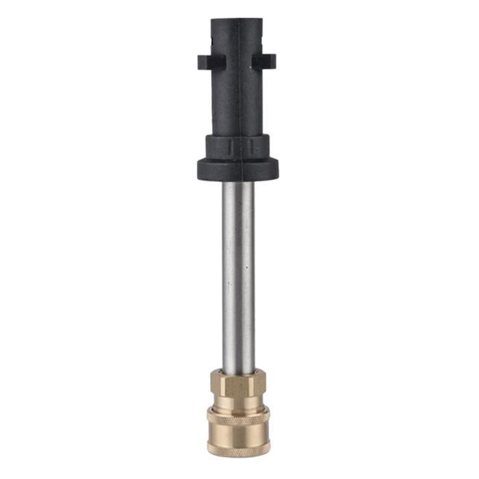Adaptateur Lance à Mousse à Dégagement Rapide 1/4" Pour Nettoyeur Haute Pression Nilfisk/KEW - Acier Chrome Vanadium, 83 Mm - 2