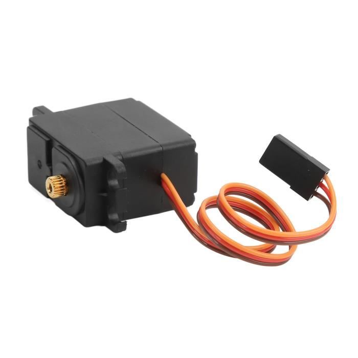 Alomejor Servo 35KG Numérique Étanche – Moteur Sans Noyau, Engrenages Métal, 2 Pièces Pour Voiture RC 1/8 1/10 1/12