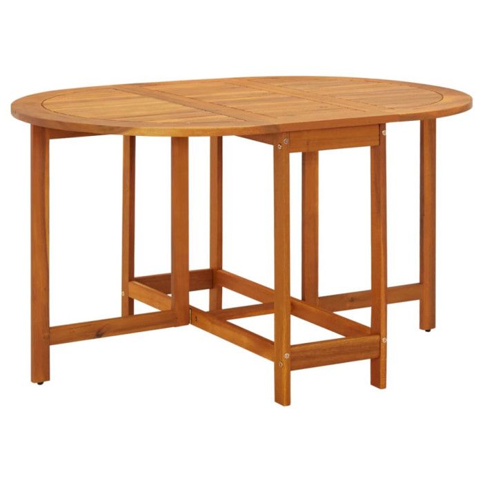 vidaXL Table de jardin Bois d'Acacia - vue 4