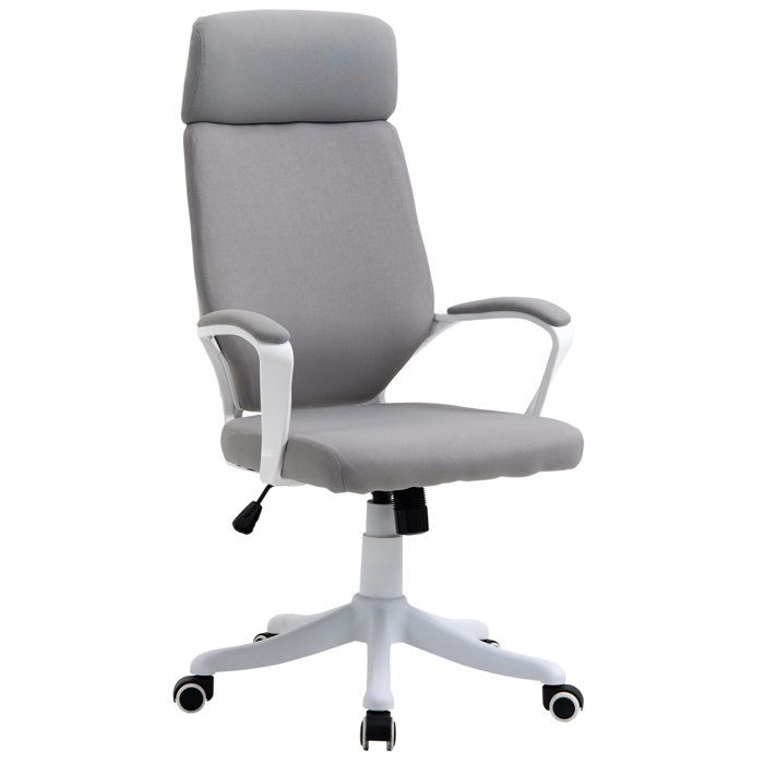 Vinsetto Chaise de bureau fauteuil de bureau dossier haut pivontant à