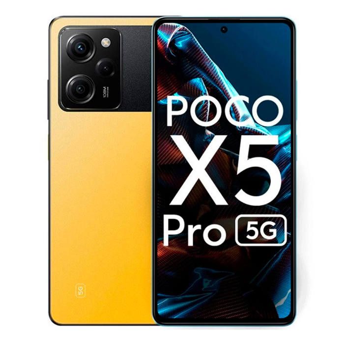 Poco X5 Pro 5G Jaune Débloqué Neuf - vue 4
