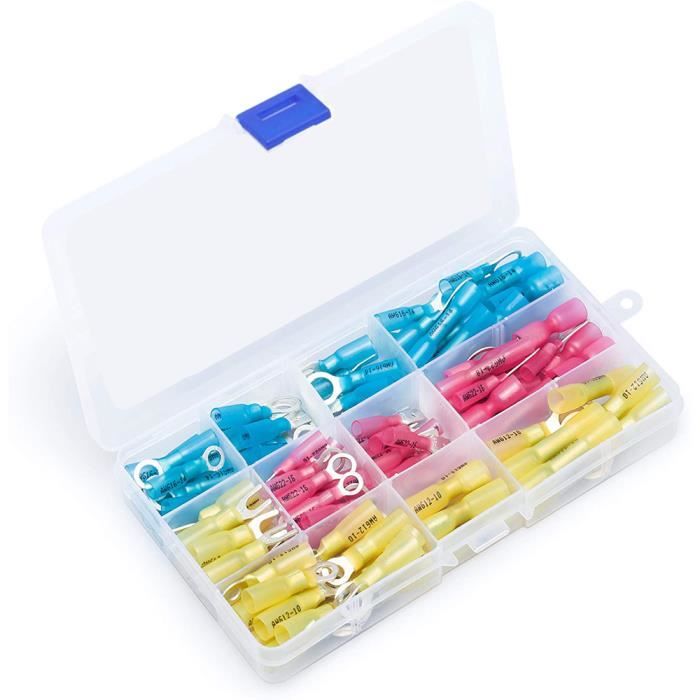 PINCE DE SERRAGE 120Pcs Mini Pince Sertir 0 5 6 Mm AWG22 10 Outil 