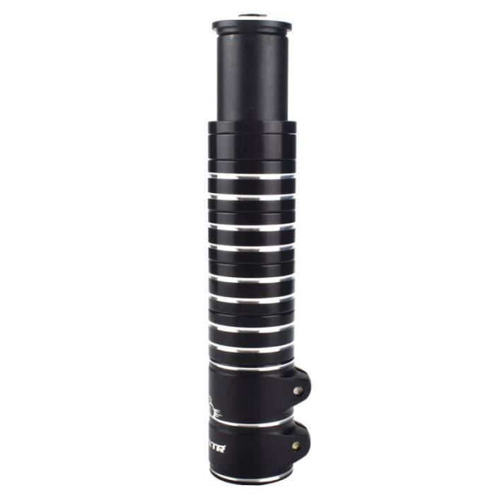 Potence De Vélo MTB Forte 45mm - Pince 31.8mm, Tube 1-1/8", Sans Filetage, Noire