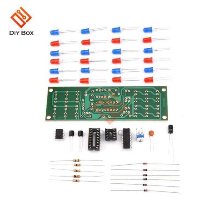 CS12216Stroboscope NE555 + CD4017. Kit de lumières clignotantes