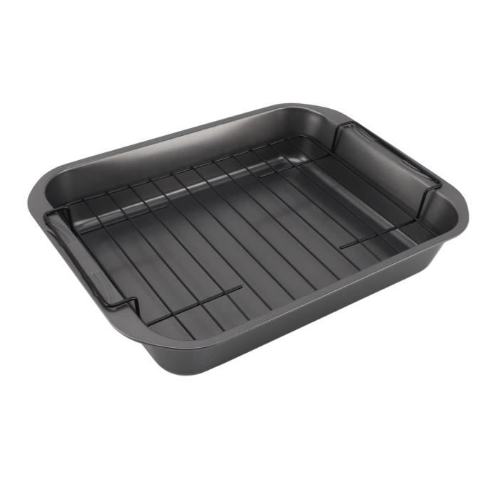 Nordic Ware Naturals Quart De Feuille + Grille Antiadhésive - Plaque De Cuisson Au Four Performante
