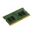 Mémoire PC RAM - KINGSTON TECHNOLOGY - Value - 4 Go - SoDIMM DDR4 - 2666 Mhz-1