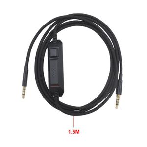 Câble De Remplacement Pour Casque Gaming - Avec Micro, Contrôle Volume, Compatible Logitech G Pro, Cloud MIX