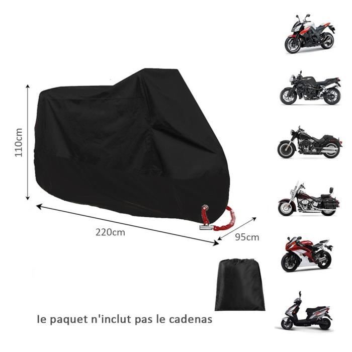 Bâche Moto XL Imperméable – Protection UV & Pliable – NEVERLAND