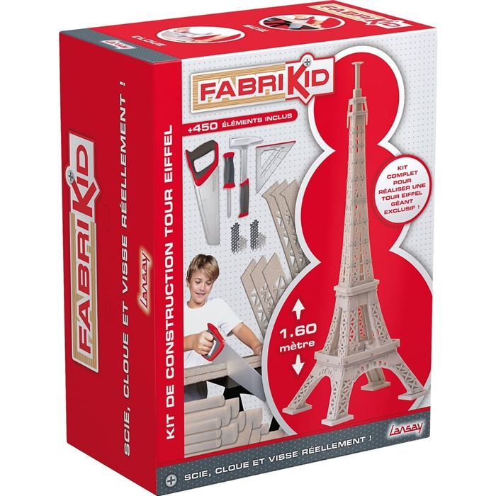 Fabrikid - La Tour Eiffel - Cdiscount Jeux - Jouets