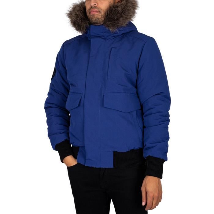 Veste superdry homme bleu outlet