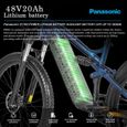 PULUMA PH001 vélo électrique 27.5in - suspension complète Panasonic batterie 48V 20AH vélo électrique off-road freins hydrauliques-2