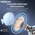 Nokia Écouteurs Bluetooth - Bleu - E3511 Essential True Wireless 5.2-2