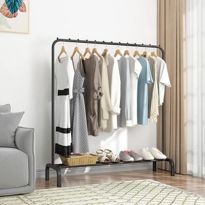 Generic Portant à Vêtement Porte Manteau Penderie Sur Pied Cintre Tiges Double 68kg Portant A Vetements 67403182 Generic Portant à Vêtement Porte Manteau Penderie Sur Pied Cintre Tiges Double 68kg Portant A Vetements 67403182