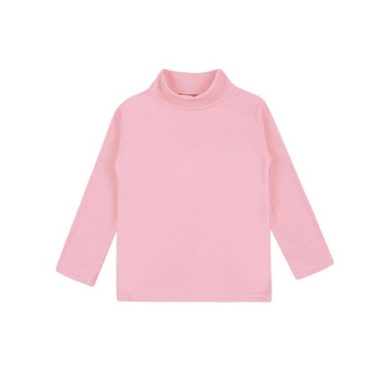Haut Thermique Enfant Inhzoy - Col Haut Manches Longues - Polyester/Spandex - Taille 1-8 Ans