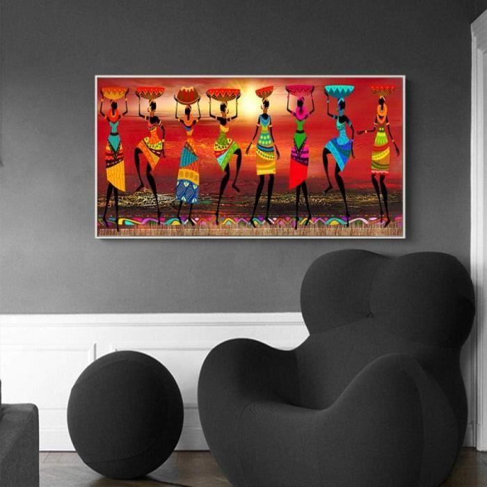 Affiche Poster Déco Murale 30x30cm - Thème Femmes Multiculturalisme - Art Moderne