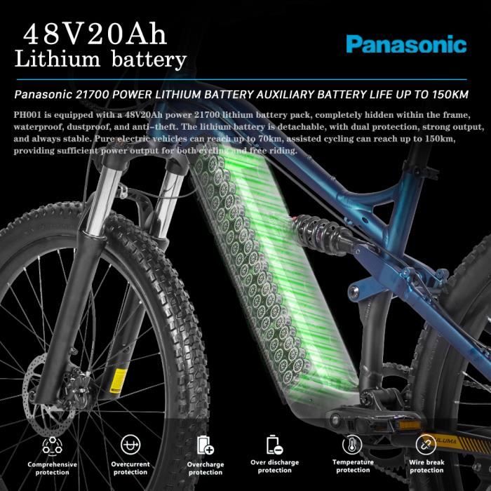 Chine Pack batterie rechargeable de vélo électrique 48V 20Ah - Acheter