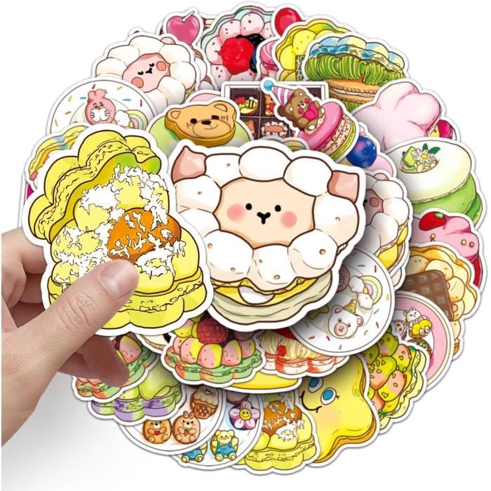 Lot de 50 autocollants à lèvres mignons pour voiture, ordinateur portable, skateboard, vélo, cyclomoteur, moto, vélo, ordinateur, convient pour adultes et enfants
