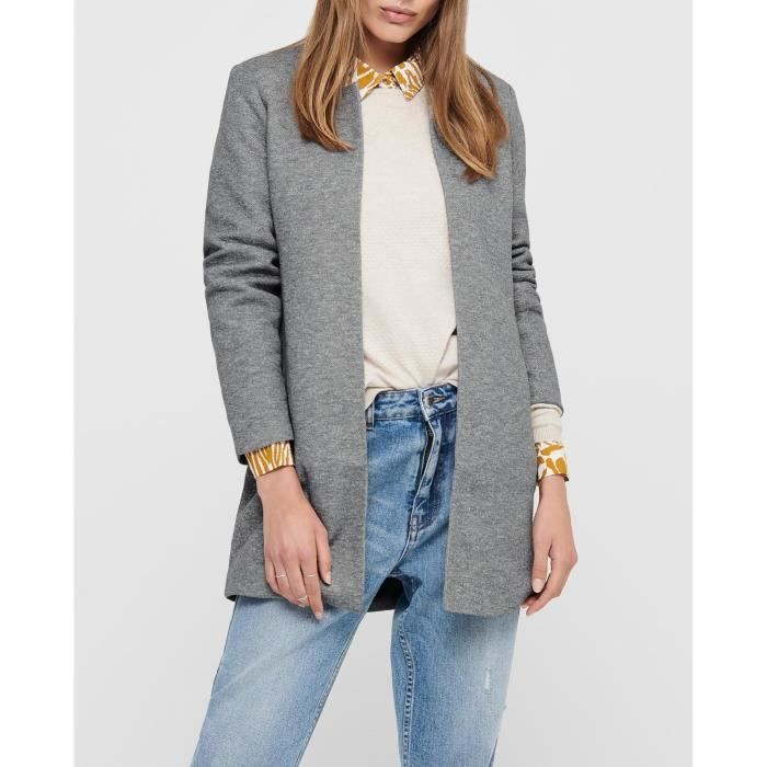 Manteau gris only deals
