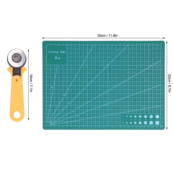 HURRISE Tapis De Découpe Auto-cicatrisant En PVC Panneau De Tapis En